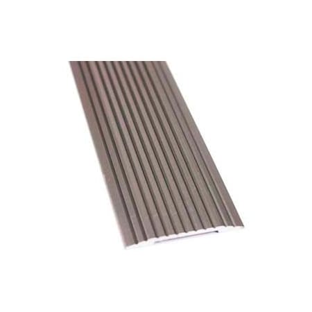 M-D Building Products M-D Seam Binder, Wide, Fluted, 72L, Pewter, Screw Nails 43874